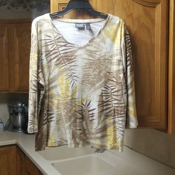 ADDITIONS BY CHICOS WOMENS TOP SHIRT SIZE 3 - Picture 1 of 7